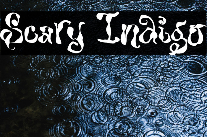 Scary Indigo Example 2