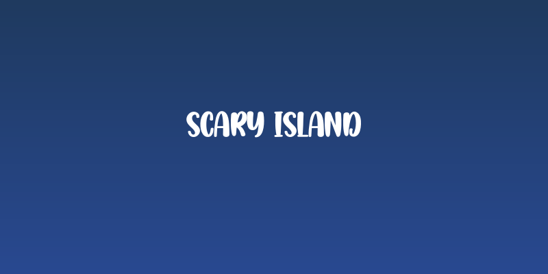 Scary Island Social Header