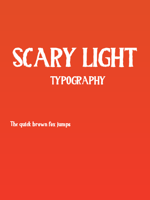 Scary Light Poster