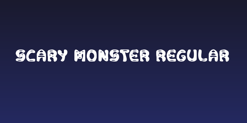 Scary Monster Regular Social Header