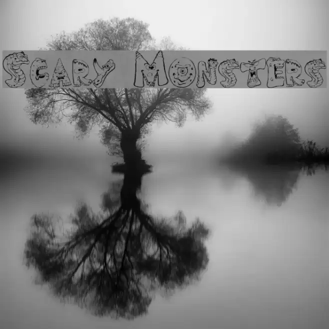 Scary Monsters Schriftart examples