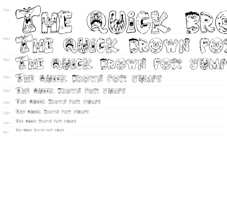 Scary Monsters Waterfall