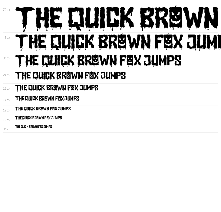 Scary Pumpkin Waterfall