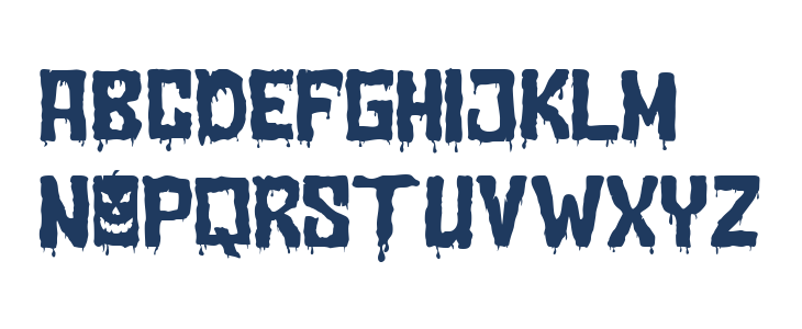 Scary Pumpkin Lowercase