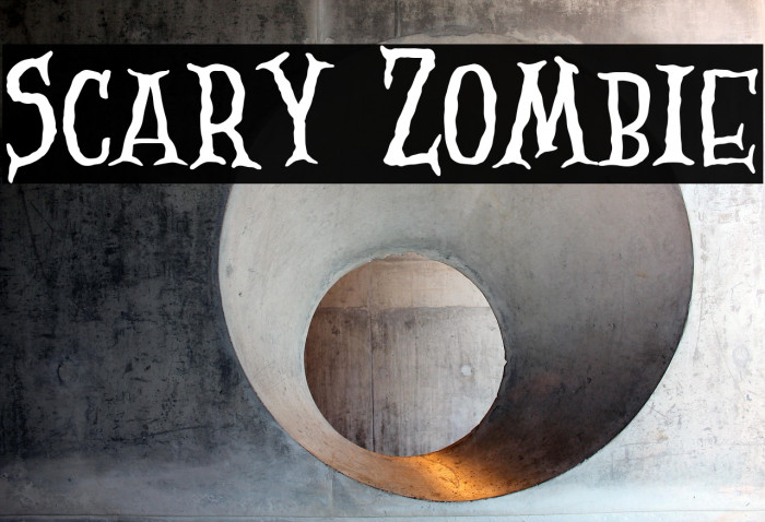 Scary Zombie Example 2