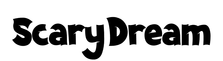 ScaryDream  font caratteri gratis