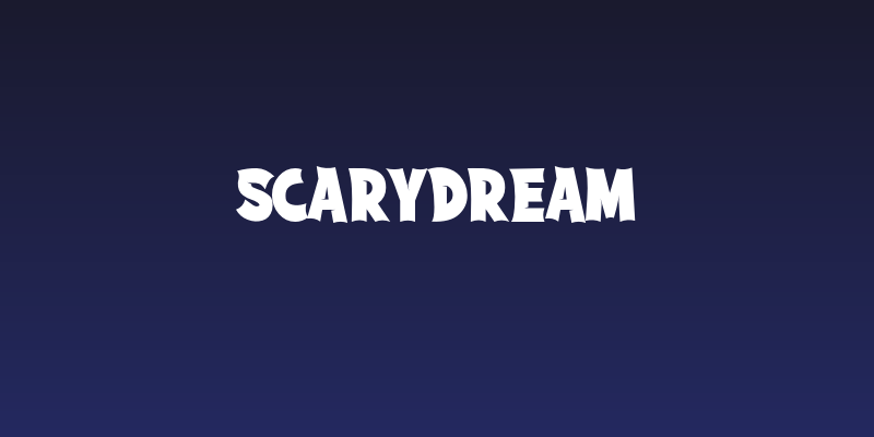 ScaryDream Social Header