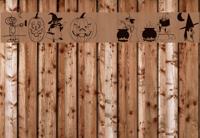 Scary Font examples