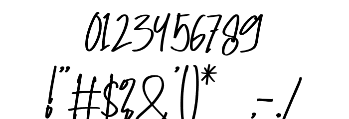 Scathing Font OTHER CHARS