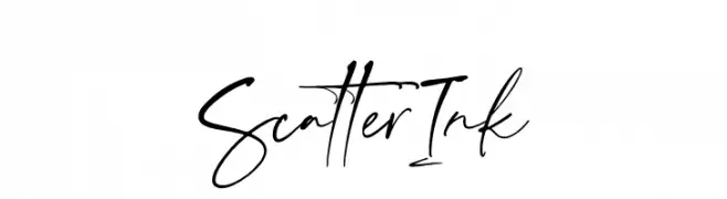 Scatter Ink  Fuentes Gratis Descargar