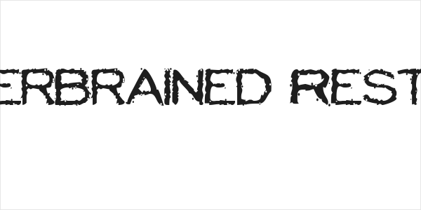 Scatterbrained Restrained Logo