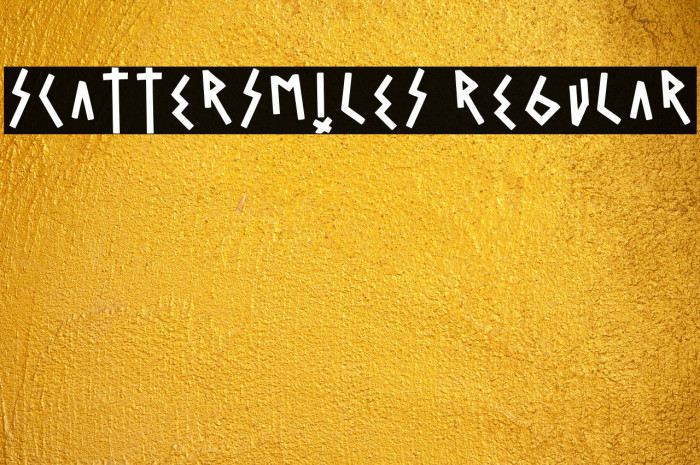 Scattersmiles Regular Example 2