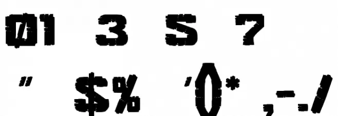 Sceptical Font Alte caractere