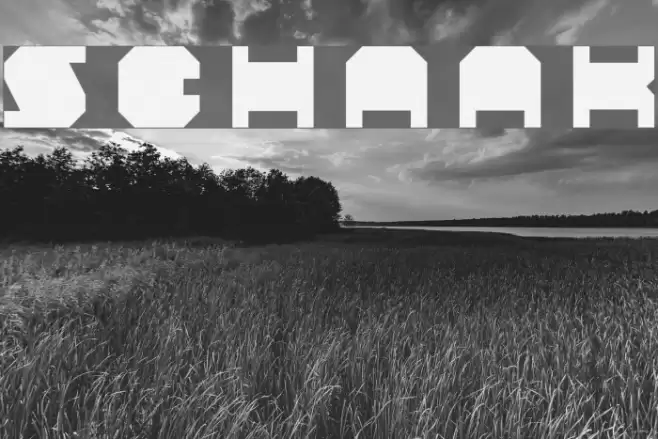 Schaak Font examples
