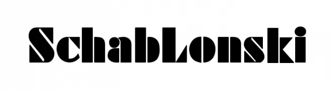 SchabLonski  baixar fontes gratis