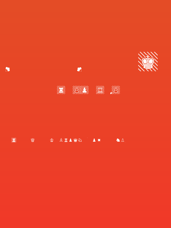 Schach Light Regular Poster