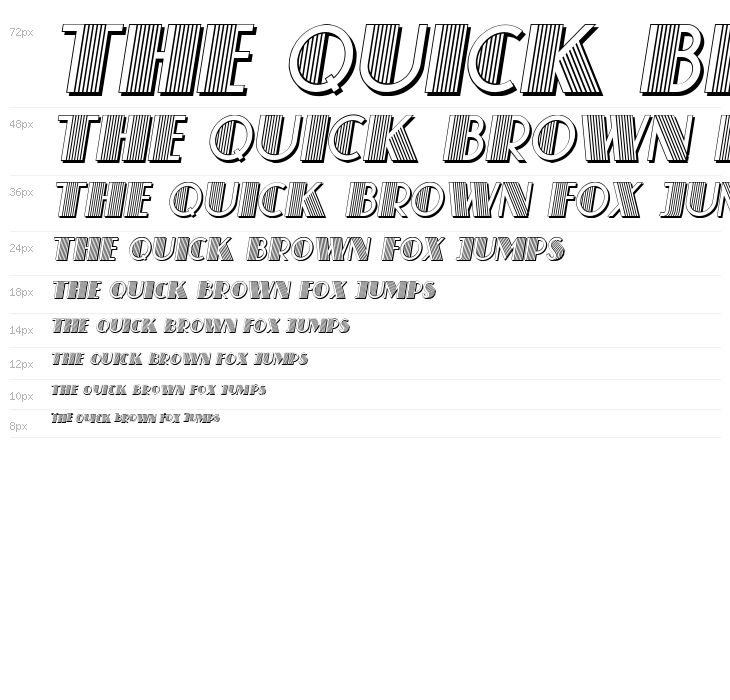 Schaeffer Italic Waterfall