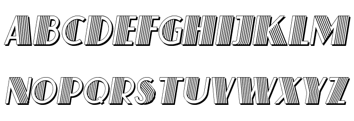 Schaeffer Italic Font LOWERCASE