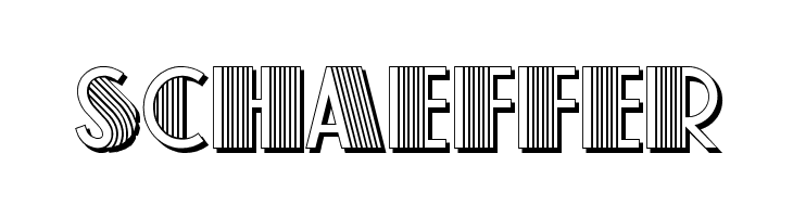 Schaeffer Font