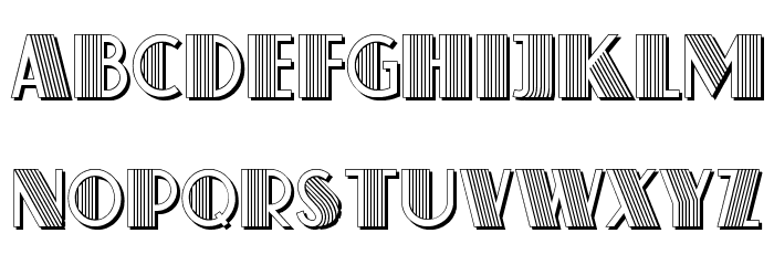 Schaeffer Font LOWERCASE