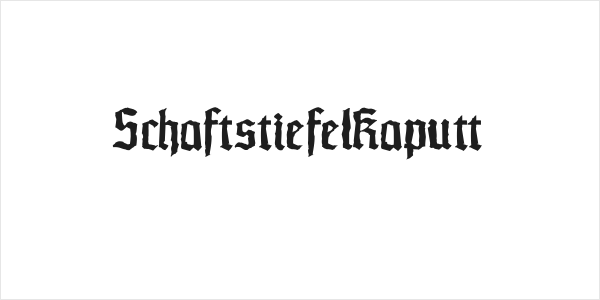 SchaftstiefelKaputt Logo