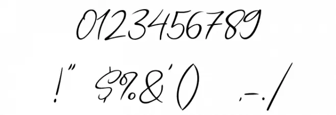 Schagen Font OTHER CHARS