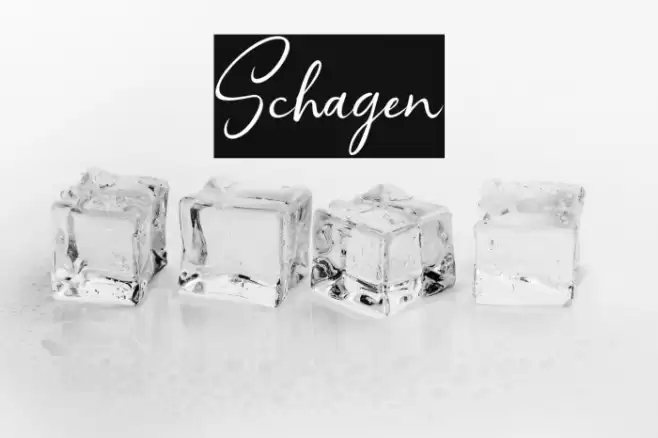 Schagen Font examples