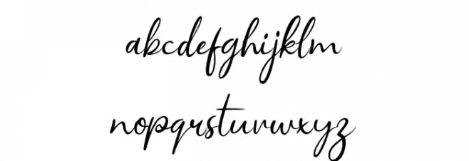 Schagen फ़ॉन्ट लोअरकेस