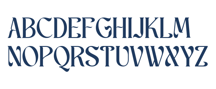 Schales DEMO Regular Uppercase