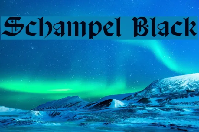 Schampel Black Example 1