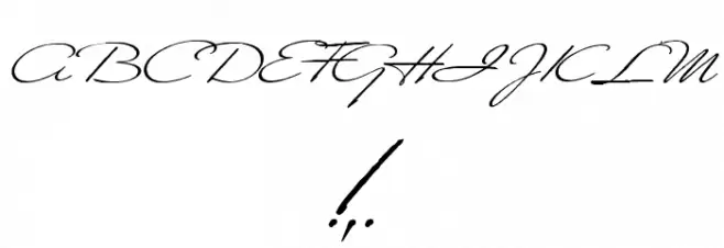 Scharnhorst Font OTHER CHARS