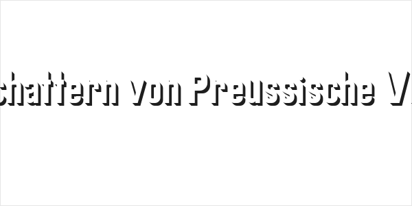 Schattern von Preussische VI 9 Logo