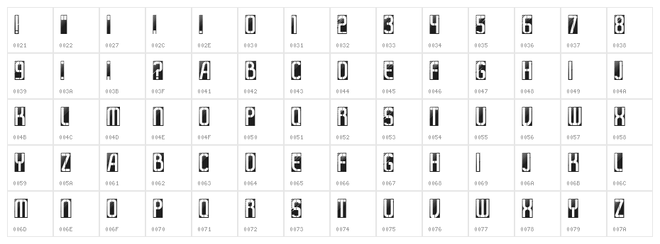 Scheduling Regular Character Map