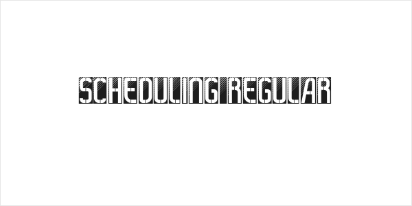 Scheduling Regular Logo