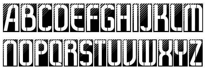 Scheduling Regular Font LOWERCASE
