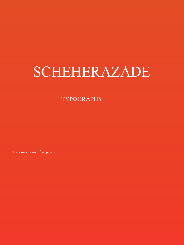 Scheherazade Poster