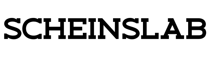 Schein Slab  フリーフォントのダウンロード