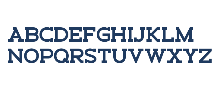 Schein Slab Lowercase