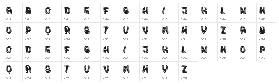 Scheme Regular Character Map