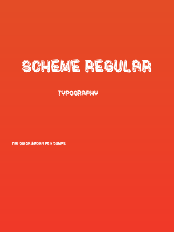 Scheme Regular Poster