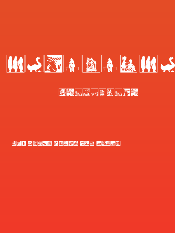 Scherenschnitt OSeven Poster