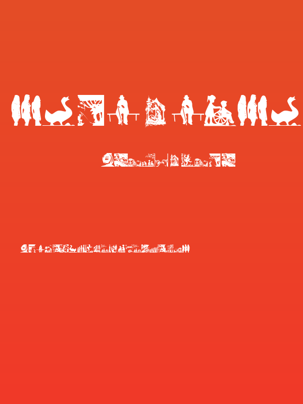 Scherenschnitt Poster