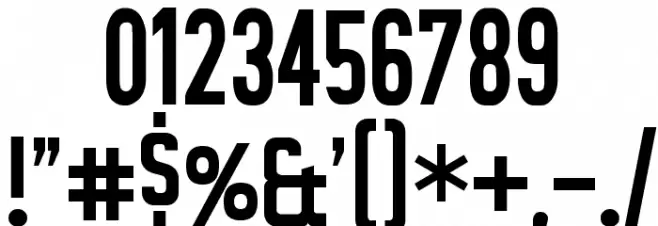 Schilder Grotesk Font OTHER CHARS