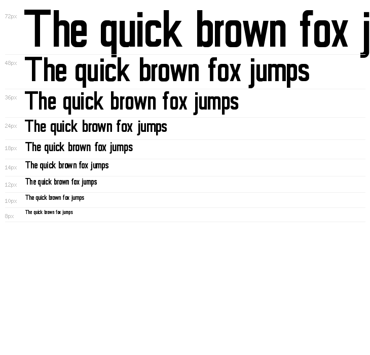 Schilder Grotesk Waterfall