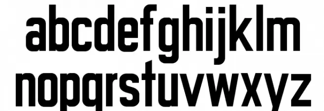 Schilder Grotesk Font LOWERCASE
