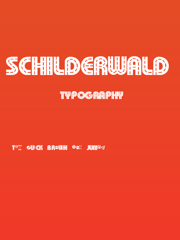 Schilderwald alt Poster