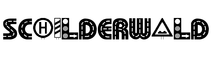 Schilderwald  font caratteri gratis