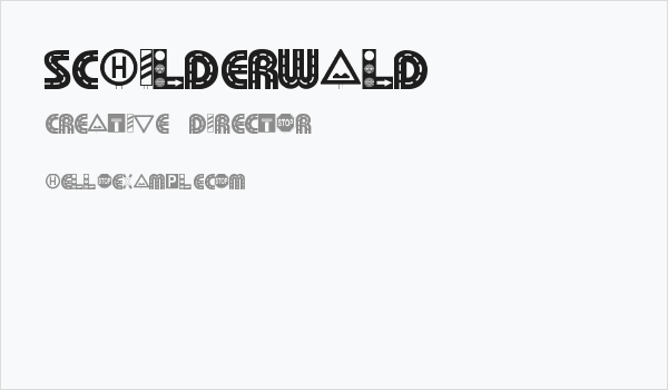 Schilderwald Business Card