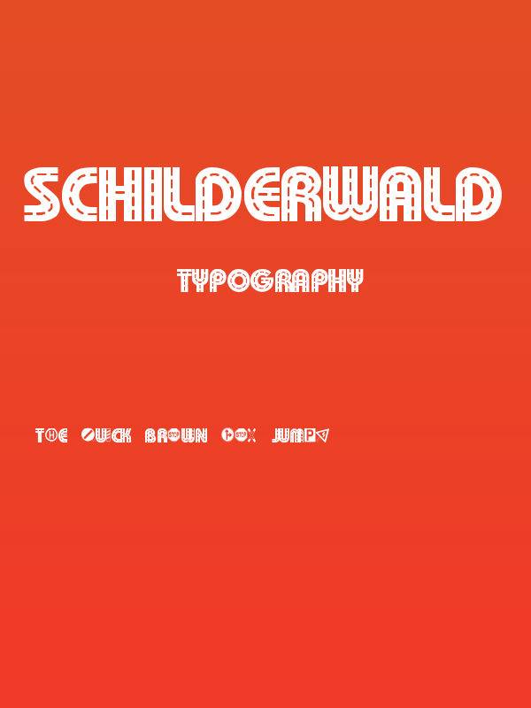 Schilderwald Poster