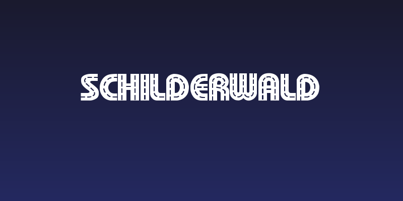 Schilderwald Social Header